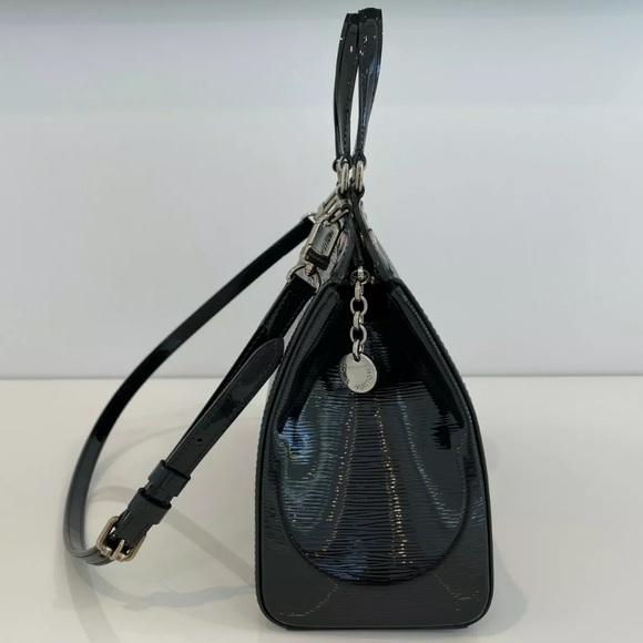 LOUIS VUITTON BREA MM EPI NOIR ELECTRIC HANDLE & SHOULDER BAG - Picture 2 of 16